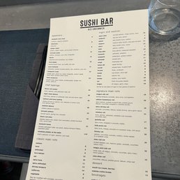 Menu Menu