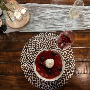 Food By Chef Ty - Poached pear for desert - Personal Chefs Near Me Food By Chef Ty - Poached pear for desert - Personal Chefs Near Me