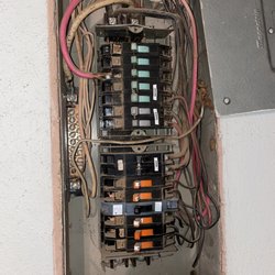 J & S Home Inspections - Electrical plane that "was not able to be removed"....