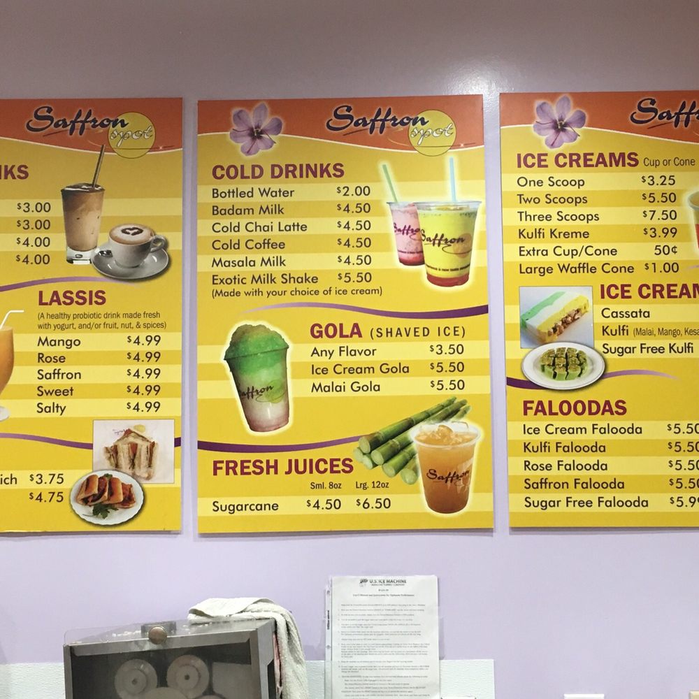 Saffron Spot - Menu - Desserts Near Me - Artesia, California Saffron Spot - Menu - Desserts Near Me - Artesia, California