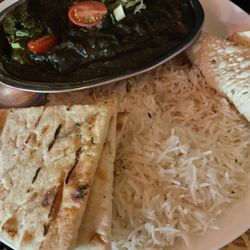 Saag with paneer