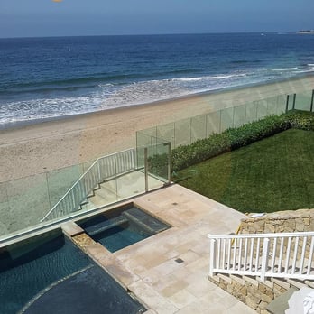 Frameless Depot - Beachside frameless glass rail @ Malibu. - Glass & Mirrors Near Me - Los Angeles, California Frameless Depot - Beachside frameless glass rail @ Malibu. - Glass & Mirrors Near Me - Los Angeles, California