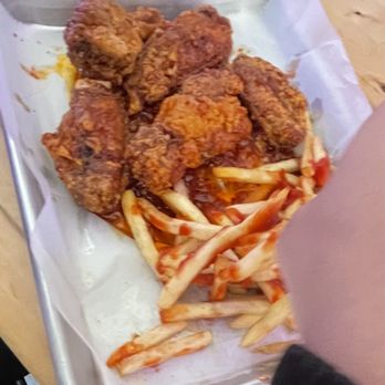 K Pop Ramen - K-Style Wings with fry's - Ramen Near Me - Dallas, Texas