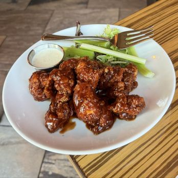 Blue Grillhouse - Kansas City BBQ Buttermilk Fried Boneless Chicken Wings - Steakhouses Near Me - Bethlehem, Pennsylvania
