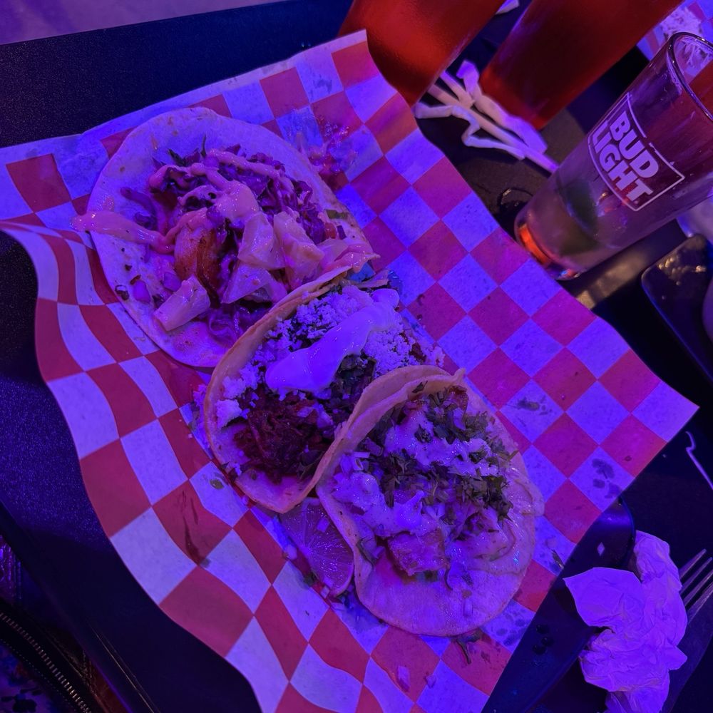 Taco trio Taco trio