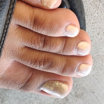 NT Nails - Just came back from a pedicure and ... The picture says it all :( - Nail Salons Near Me - Modesto, California