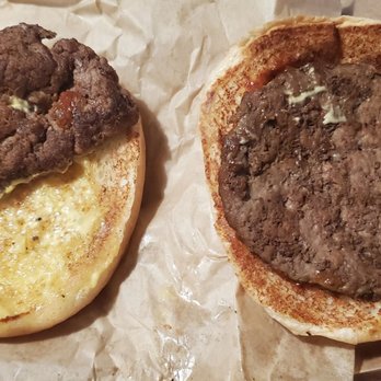 Burgerville - Ordered a double, got a 1.5x burger instead. Sounds about right. - Burgers Near Me - Gresham, Oregon