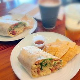 Bacon Avocado Burrito
