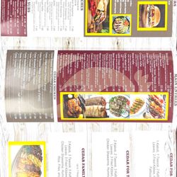 Cedar Chicken - Current Menu!