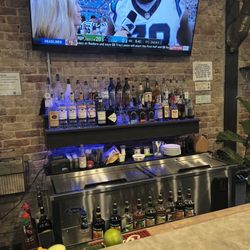 The Social Monticello - A few liquor choices.