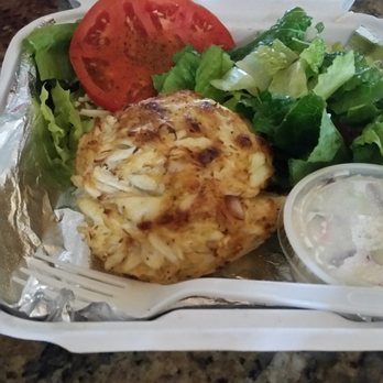 Koco's Pub - Koco's pub crab cake. This is the "smaller" lunch size portion! - Pubs Near Me - Baltimore, Maryland