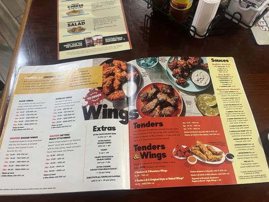 Menu photo 2 Hooters Hickory, NC