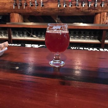 Peaks and Pints - fruitopian noyaux sour by cascade brewing. Awesome and SOUR AS SHIT - Beer Bar Near Me - Tacoma, Washington