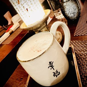 HanGawi - house made ginger latte - Vegetarian Near Me - New York, New York HanGawi - house made ginger latte - Vegetarian Near Me - New York, New York
