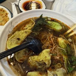 Vegetable noodle soup