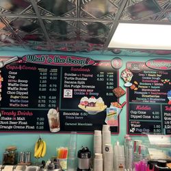 What's the Scoop - Full menu
