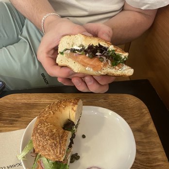 Ogawa Coffee - Smoked Salmon Bagel - Coffee & Tea Near Me - Boston, Massachusetts
