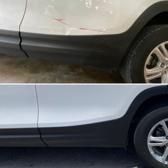 Smart Dent Solutions - Repair before / after - Mobile Dent Repair Near Me - Cutler Bay, Florida