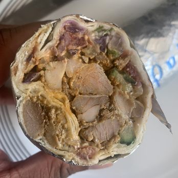 ShaQ - Chicken shawarma wrap - Falafel Near Me - Santa Clara, California