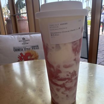 BenGong's Tea - Strawberry cheese slush - Coffee & Tea Near Me - Irvine, California BenGong's Tea - Strawberry cheese slush - Coffee & Tea Near Me - Irvine, California