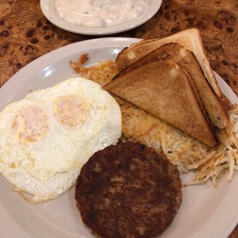 Sky Rider Coffee Shop - Eggs, sausage, hash browns, white toast, biscuit with gravy - Breakfast & Brunch Near Me - Marana, Arizona Sky Rider Coffee Shop - Eggs, sausage, hash browns, white toast, biscuit with gravy - Breakfast & Brunch Near Me - Marana, Arizona