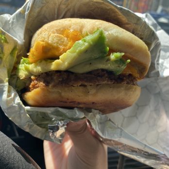 Cafe Red - Sausage breakfast sandwich!!! AMAZING!!  I really recommend this place and the Mac and Cheese is to die for!  5 out of 5 - Coffee & Tea Near Me - Seattle, Washington