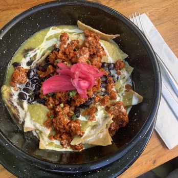 Bio-Natural - Soy rizo chilaquiles - Vegan Near Me - Playa del Carmen, ROO Bio-Natural - Soy rizo chilaquiles - Vegan Near Me - Playa del Carmen, ROO