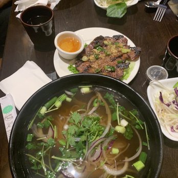 Pho Cafe - Grilled pork chop noodle soup - Noodles Near Me - Daly City, California