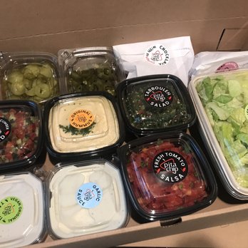 Pita Chip - Pita Chip Family Meal - so nicely packaged! - Halal Near Me - Philadelphia, Pennsylvania Pita Chip - Pita Chip Family Meal - so nicely packaged! - Halal Near Me - Philadelphia, Pennsylvania