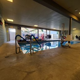 Pool as you enter to check in. Pool as you enter to check in.