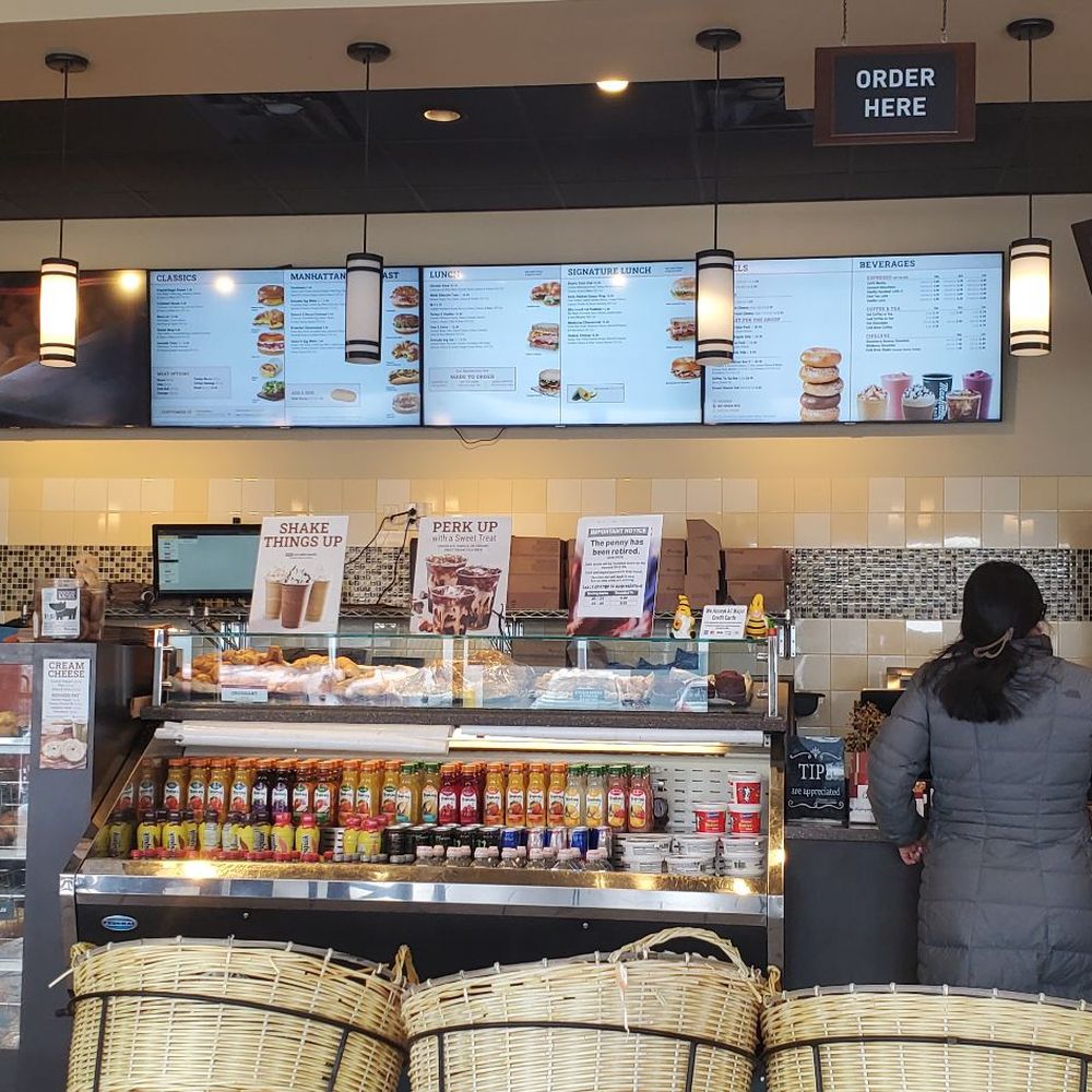Manhattan Bagel - Inside so organized and clean! - Breakfast & Brunch Near Me - Wharton, New Jersey Manhattan Bagel - Inside so organized and clean! - Breakfast & Brunch Near Me - Wharton, New Jersey
