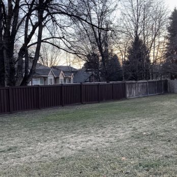 Southern restorative wood projects - Fence job halfway complete. - Painters Near Me Southern restorative wood projects - Fence job halfway complete. - Painters Near Me