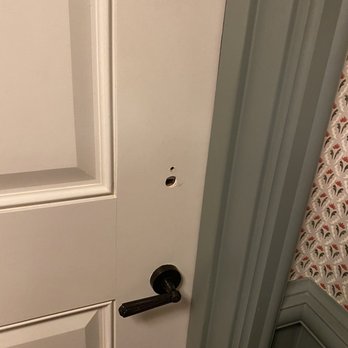 The Beekman, A Thompson Hotel - Key card sensor or just an exposed hole in the door. - Hotels Near Me - New York, New York The Beekman, A Thompson Hotel - Key card sensor or just an exposed hole in the door. - Hotels Near Me - New York, New York