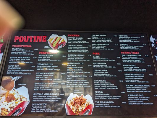 Menu photo 2 Smokes Poutinerie Toronto, ON