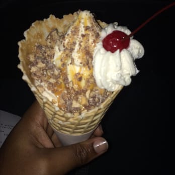 Sonic Drive-In - Snicker waffle cone I come for once a week - Burgers Near Me - Leavenworth, Kansas Sonic Drive-In - Snicker waffle cone I come for once a week - Burgers Near Me - Leavenworth, Kansas