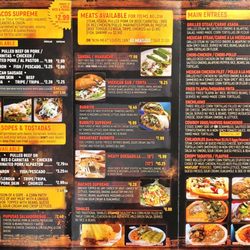 La Morena - Menu 2019
