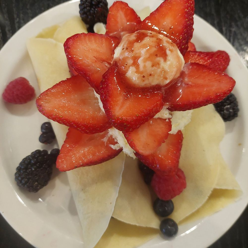 Berry Sweet Kitchen - 4 berry crepes. Yummy and pretty. - Breakfast & Brunch Near Me - Apple Valley, Minnesota Berry Sweet Kitchen - 4 berry crepes. Yummy and pretty. - Breakfast & Brunch Near Me - Apple Valley, Minnesota