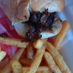 Como Cafe - Dry ass French Dip Meat!