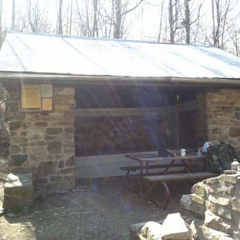 Blackrock Shelter - Standard three wall shelter. - Hiking Near Me Blackrock Shelter - Standard three wall shelter. - Hiking Near Me