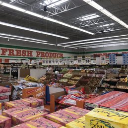 Huge produce section Huge produce section