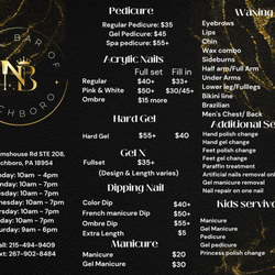 Nail Bar of Richboro - Whatever you ask for you will receive!