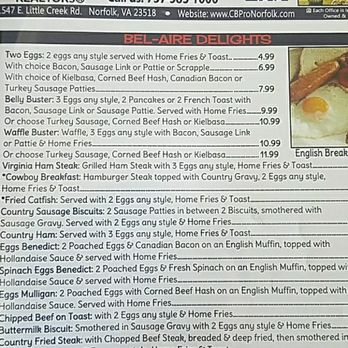 Bel Aire Pancake House - Breakfast & Brunch Near Me - Norfolk, Virginia Bel Aire Pancake House - Breakfast & Brunch Near Me - Norfolk, Virginia