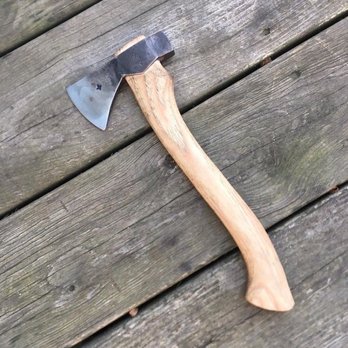 Downing Arts Custom Blacksmith - Kindling hatchet - Metal Fabricators Near Me