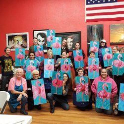 The Crazy Canvas - Anyone seen a flamingo?