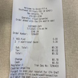 ows a receipt for a restaurant ows a receipt for a restaurant