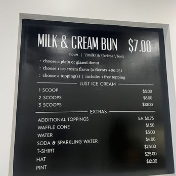 Milk & Cream - Menu - Desserts Near Me - Dallas, Texas Milk & Cream - Menu - Desserts Near Me - Dallas, Texas