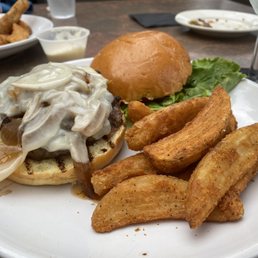 French Onion Burger