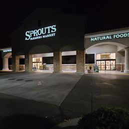 Exterior outside entrance of Sprouts Farmers Market - Outside - Gilbert, Arizona Exterior outside entrance of Sprouts Farmers Market - Outside - Gilbert, Arizona
