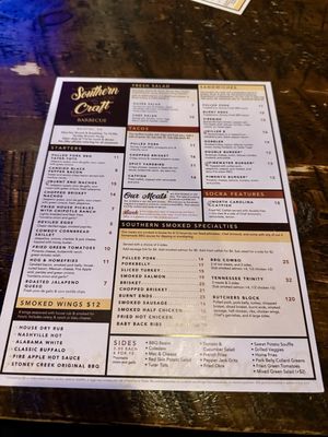 Menu photo 3 Southern Craft BBQ Bristol, VA Menu photo 3 Southern Craft BBQ Bristol, VA