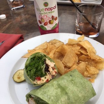 Gertrude's - wrap with great fries - New American Near Me - Phoenix, Arizona